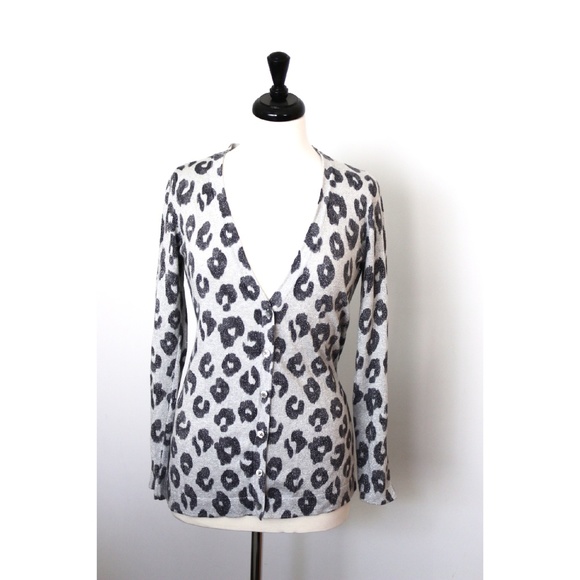 Cheetah Print Cardigan - Picture 1 of 1